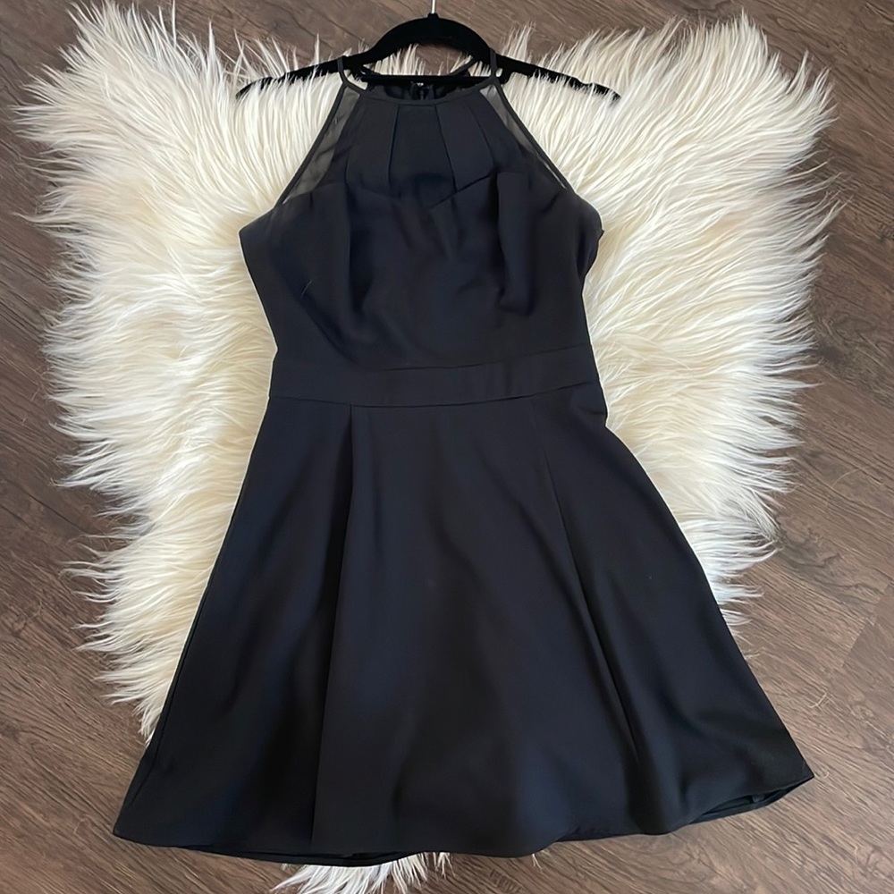 Black Fit & Flare Dress